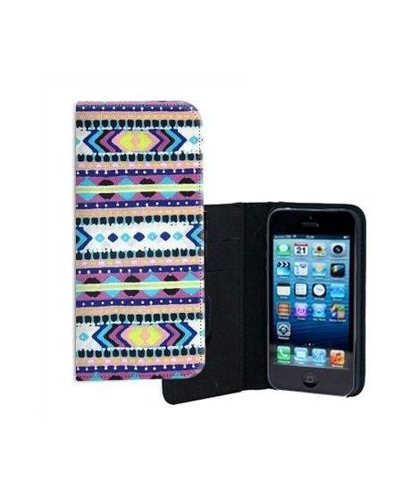 ETUI CUIR AZTEUE 1 POUR IPHONE 6/6S