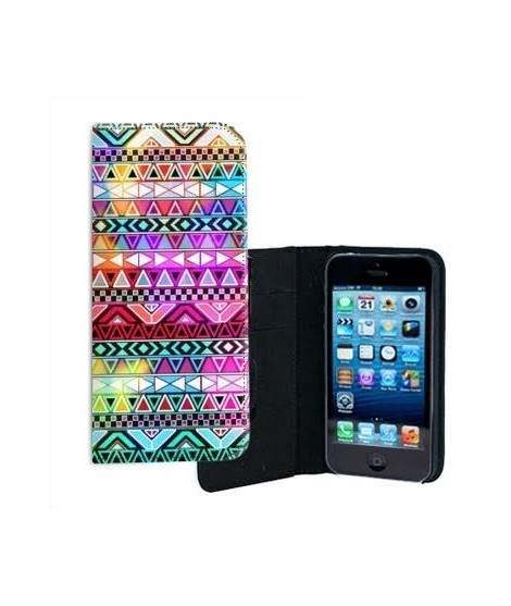 ETUI CUIR AZTEQUE 2 POUR IPHONE 6/6S