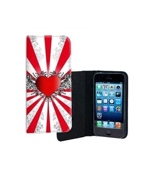 ETUI CUIR BiG LOVE POUR IPHONE 6/6S