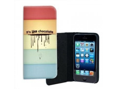 ETUI CUIR CHOCOLATE POUR IPHONE 6/6S