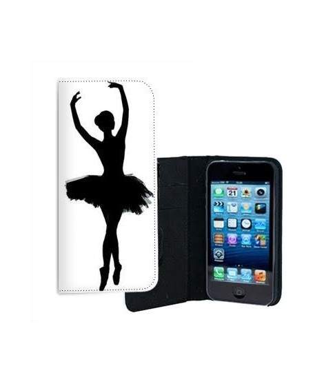 ETUI CUIR DANSEUSE POUR IPHONE 6/6S