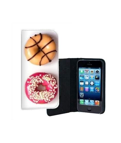 ETUI CUIR DONUTS POUR IPHONE 6/6S