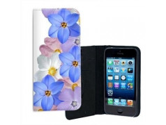 ETUI CUIR FLEURS 5 POUR IPHONE 6/6S