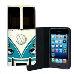 ETUI CUIR BUS POUR IPHONE 5/5S