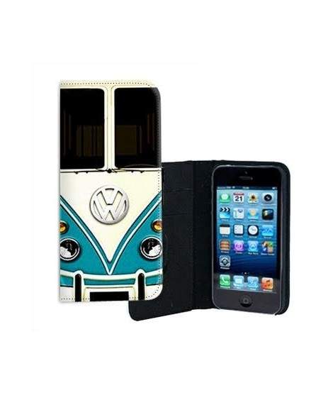 ETUI CUIR BUS POUR IPHONE 5/5S