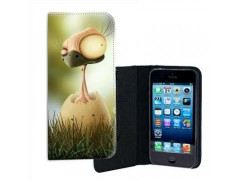 ETUI CUIR CRAZY BIRD POUR IPHONE 5/5S