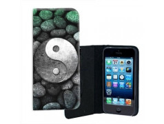 ETUI CUIR YING YANG POUR IPHONE 5/5S