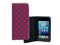 ETUI CUIR SYMBOLE ROYALE POUR IPHONE 5/5S