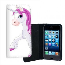 ETUI CUIR PONEY POUR IPHONE 5/5S