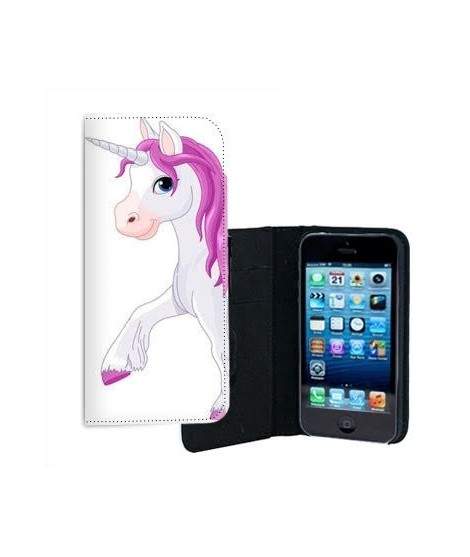 ETUI CUIR PONEY POUR IPHONE 5/5S