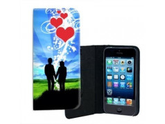 ETUI CUIR LOVERS POUR IPHONE 5/5S