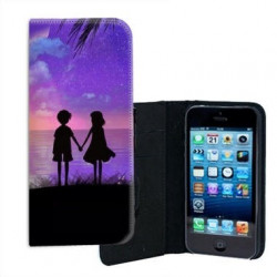 ETUI CUIR ENFANTS POUR IPHONE 5/5S