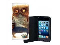 ETUI CUIR HIBOU DESTROY POUR IPHONE 5/5S