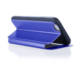 Etui FENETRE FOLIO bleu pour iPhone 6 ( 4.7 )