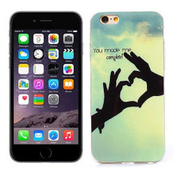 Coque souple HAND LOVE pour iPhone 6 et 6S