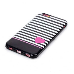 Coque souple STRIPES pour iPhone 6 et 6S