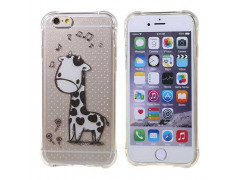 Coque souple transparente GIRAFFE pour iPhone 6 et iPhone 6S