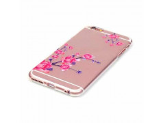 Coque souple transparente FLOWERS pour iPhone 6 et iPhone 6S