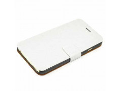 Etui cuir portefeuille blanc pour iPhone 7