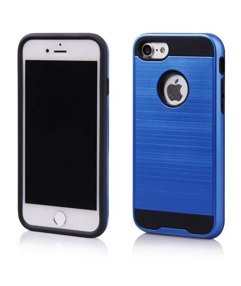 Coque ALUMINIUM bleue pour iPhone 7