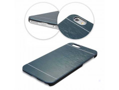 coque bleu foncé en aluminium brossé pour iphone 6 et 6S