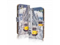 Etui cuir portefeuille LISBON pour iPhone 6 et 6S