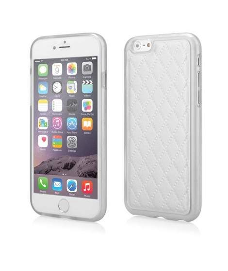 Coque semi-rigide SKIN blanche pour iPhone 6 et 6S