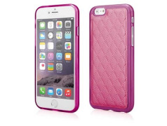 Coque semi-rigide SKIN rose pour iPhone 6 et 6S