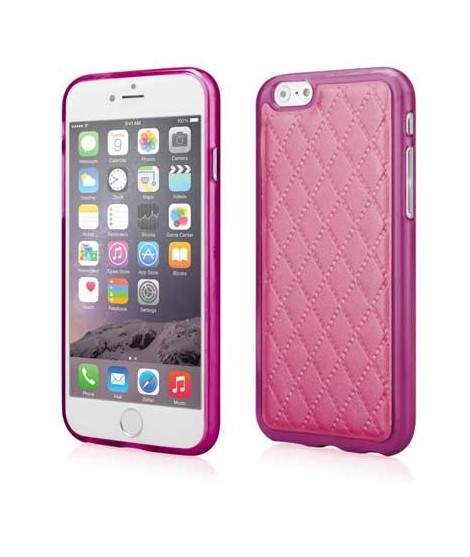 Coque semi-rigide SKIN rose pour iPhone 6 et 6S