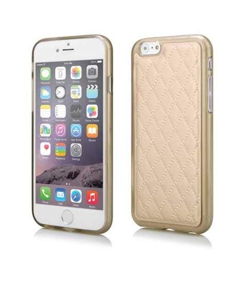 Coque semi-rigide SKIN OR pour iPhone 6 et 6S