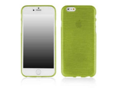 Coque silicone EFFET METAL verte pour iPhone 6 et 6S