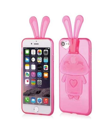 Coque  BUNNY rose  pour iPhone 7