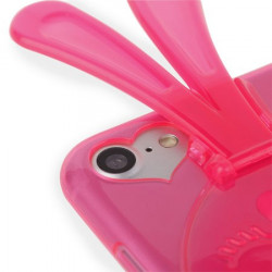 Coque  BUNNY rose  pour iPhone 7