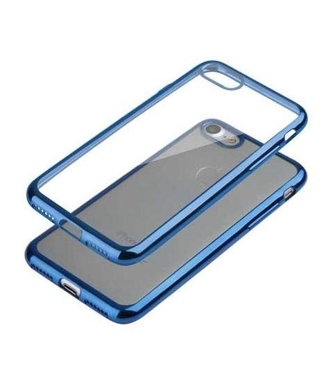 Coque CRYSTAL DELUXE BLEUE souple pour iPhone 7