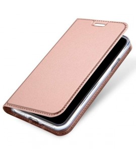 Etui portefeuille OR ROSE iPhone X