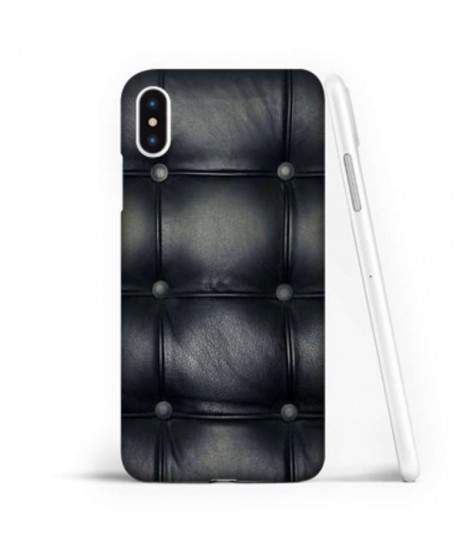 Coque souple ALL BLACK en gel iPhone X