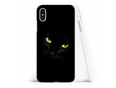 Coque souple BLACK CAT en gel iPhone X