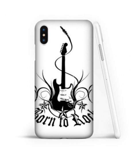 Coque souple BORN TO ROCK en gel iPhone X iPhone X