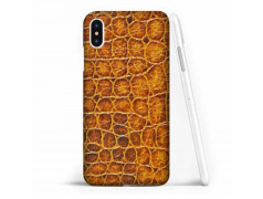 Coque souple CROCO en gel iPhone X