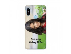 Coques souples PERSONNALISEES en Gel silicone pour SAMSUNG GALAXY A20 e