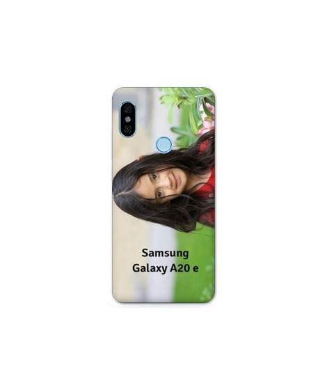 Coques souples PERSONNALISEES en Gel silicone pour SAMSUNG GALAXY A20 e