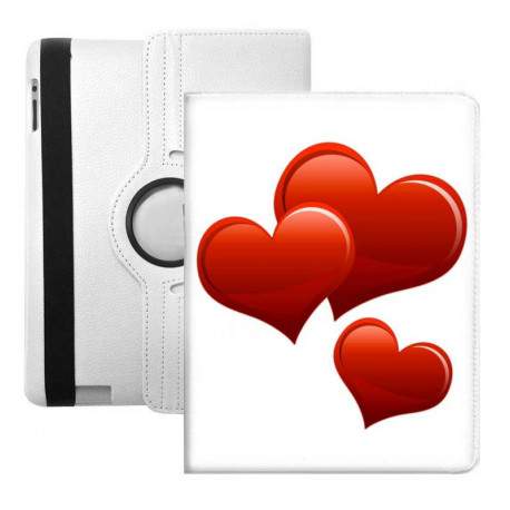 Etui Love blanc pour IPAD 