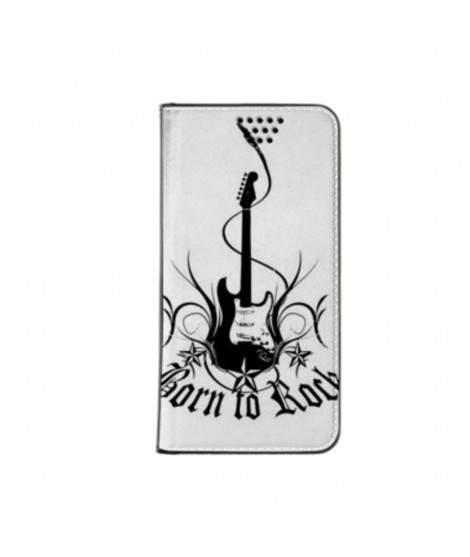 Etui portefeuille BORN TO ROCK SAMSUNG GALAXY A30