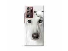 Coque gel SAMSUNG NOTE 20 ULTRA White dog