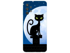 Coque souple Night Cat en gel Samsung Galaxy A72 5G