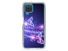 Coque souple SAMSUNG A42 5G Papillon Neon