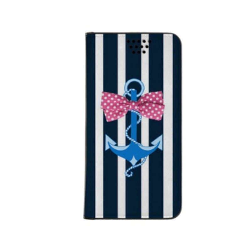 Etui portefeuille Marine pour iPhone 14 Pro MAX