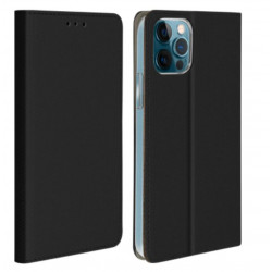 Etui cuir noir portefeuille iPhone 14 Pro MAX