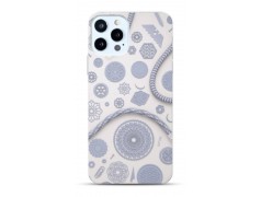 Coque mandala en gel pour iPhone 15 Pro