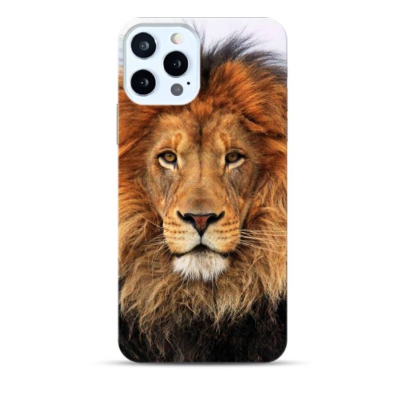 Coque Lion en gel pour iPhone 15 Pro max